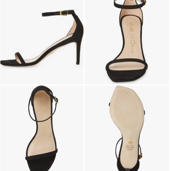 Stuart Weitzman ankle strap sandals - Picture 2 of 2